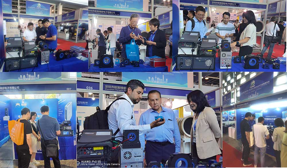 Hangzhi's booth attracted the attention of many visitors