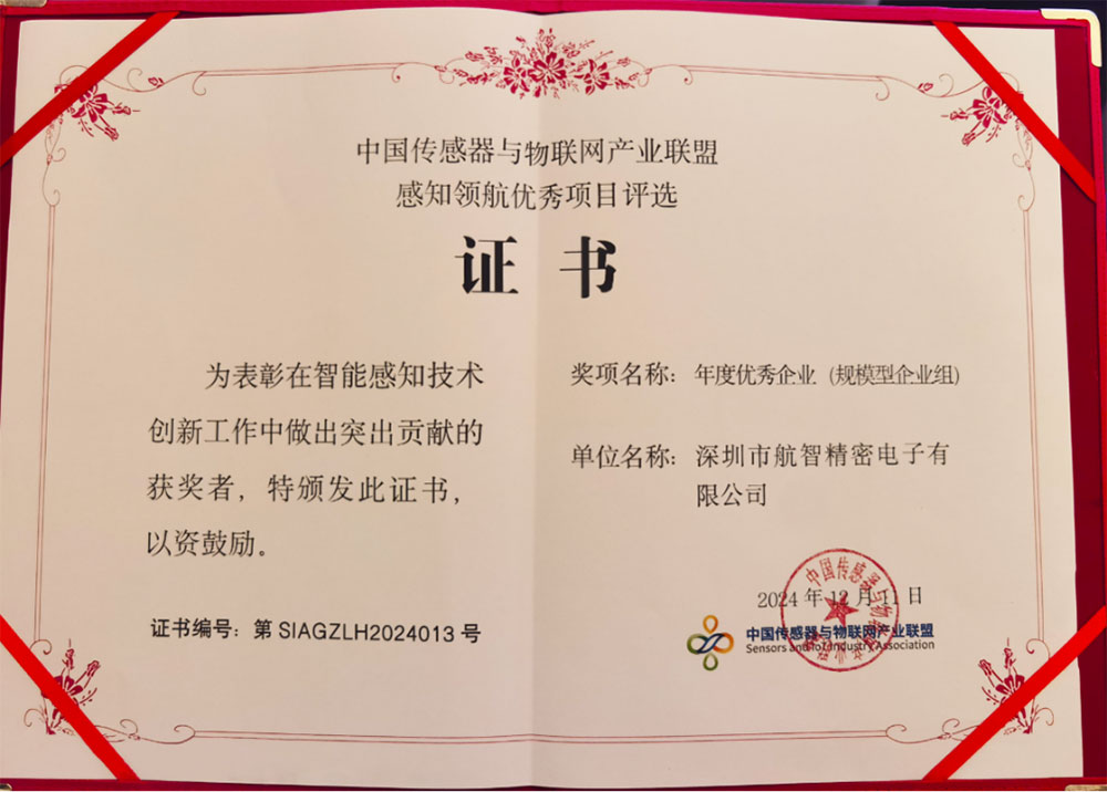 Hangzhi won the "Outstanding Enterprise of the Year" award